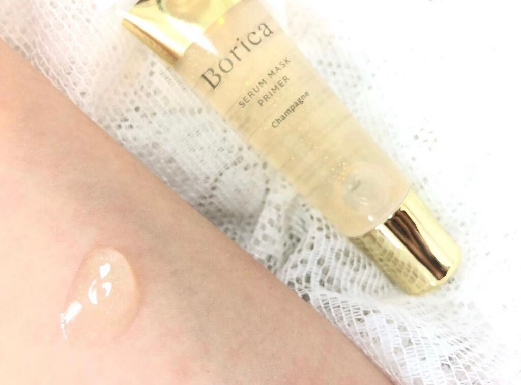 美容液マスクプライマー(シャンパン)/Borica/化粧下地を使ったクチコミ(3枚目)