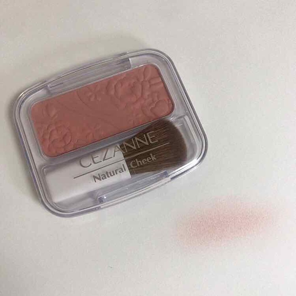 ナチュラル チークN/CEZANNE/パウダーチークを使ったクチコミ（1枚目）