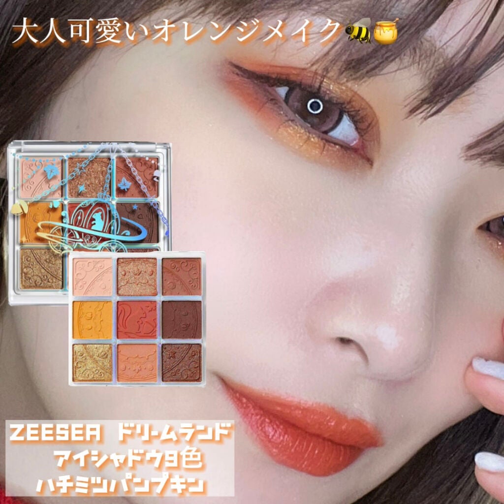 クォーツ 9色アイシャドウパレット(ドリームランドアイシャドウ)/ZEESEA/アイシャドウパレットを使ったクチコミ(1枚目)