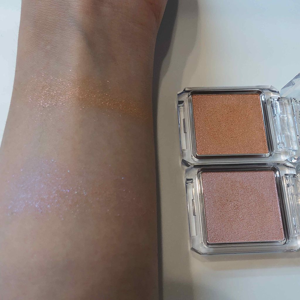 シマリングオーロラアイズ/キャンメイク/単色アイシャドウを使ったクチコミ（3枚目）