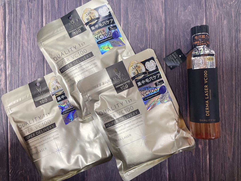 ダーマレーザー スーパーVC100ローション（しっとり）/クオリティファースト/化粧水を使ったクチコミ（1枚目）