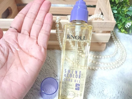 シャイン カラーケア オイル/スティーブンノル ニューヨーク/ヘアオイルを使ったクチコミ(2枚目)