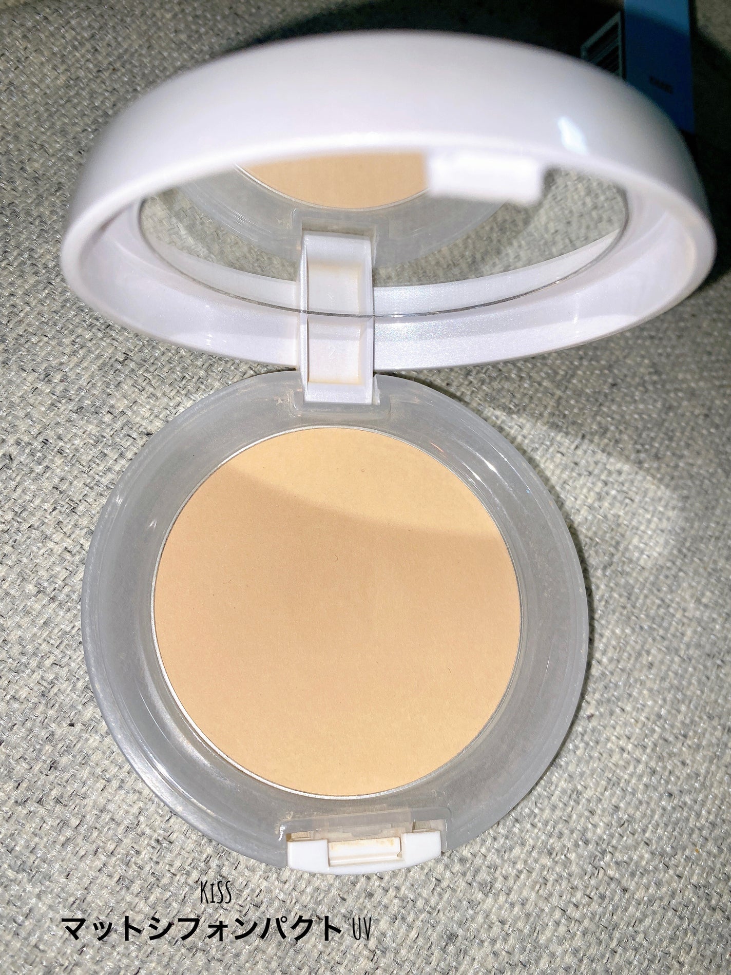 マットシフォンパクト UV/KiSS/プレストパウダーを使ったクチコミ(1枚目)