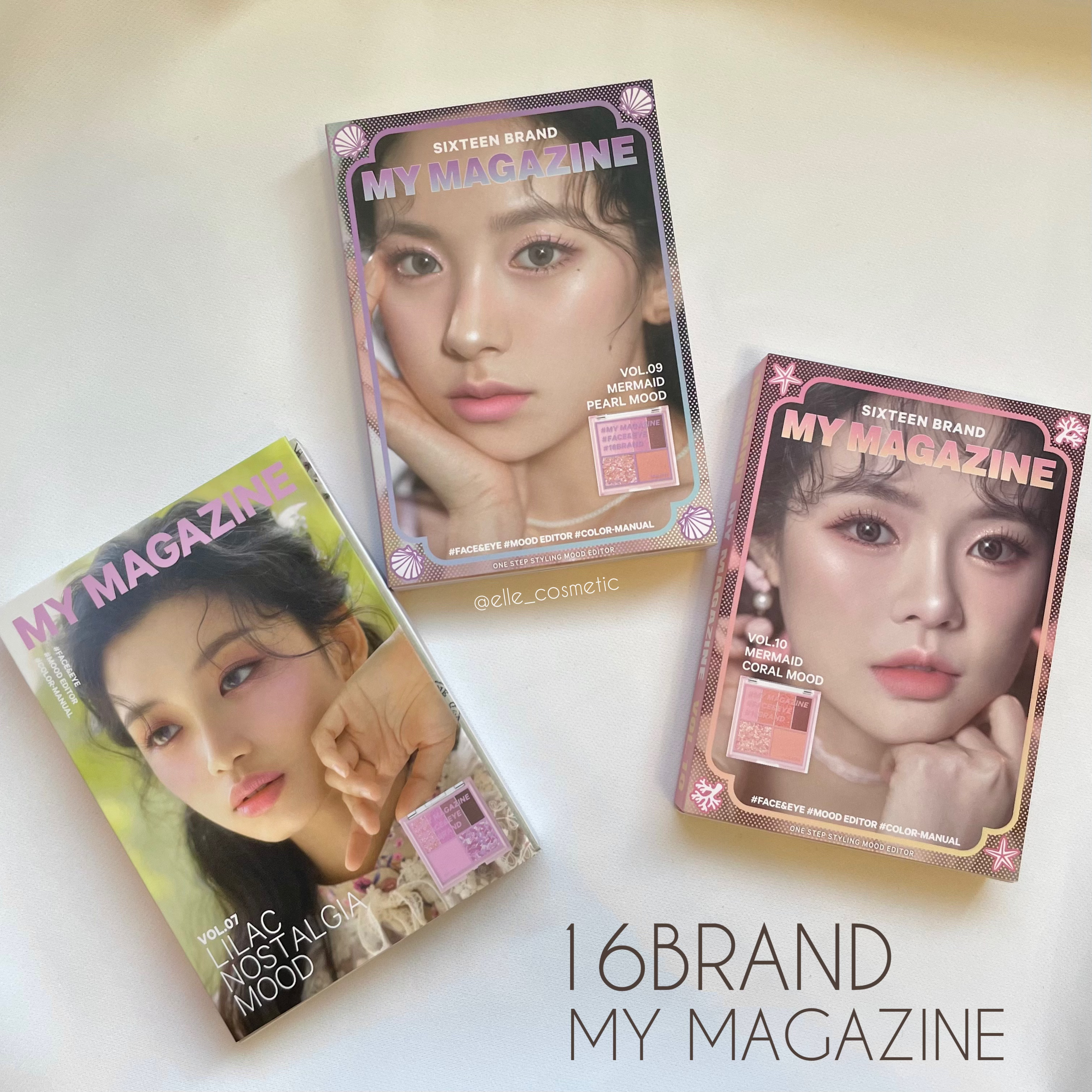 16 MY MAGAZINE/16BRAND/アイシャドウパレットを使ったクチコミ（1枚目）