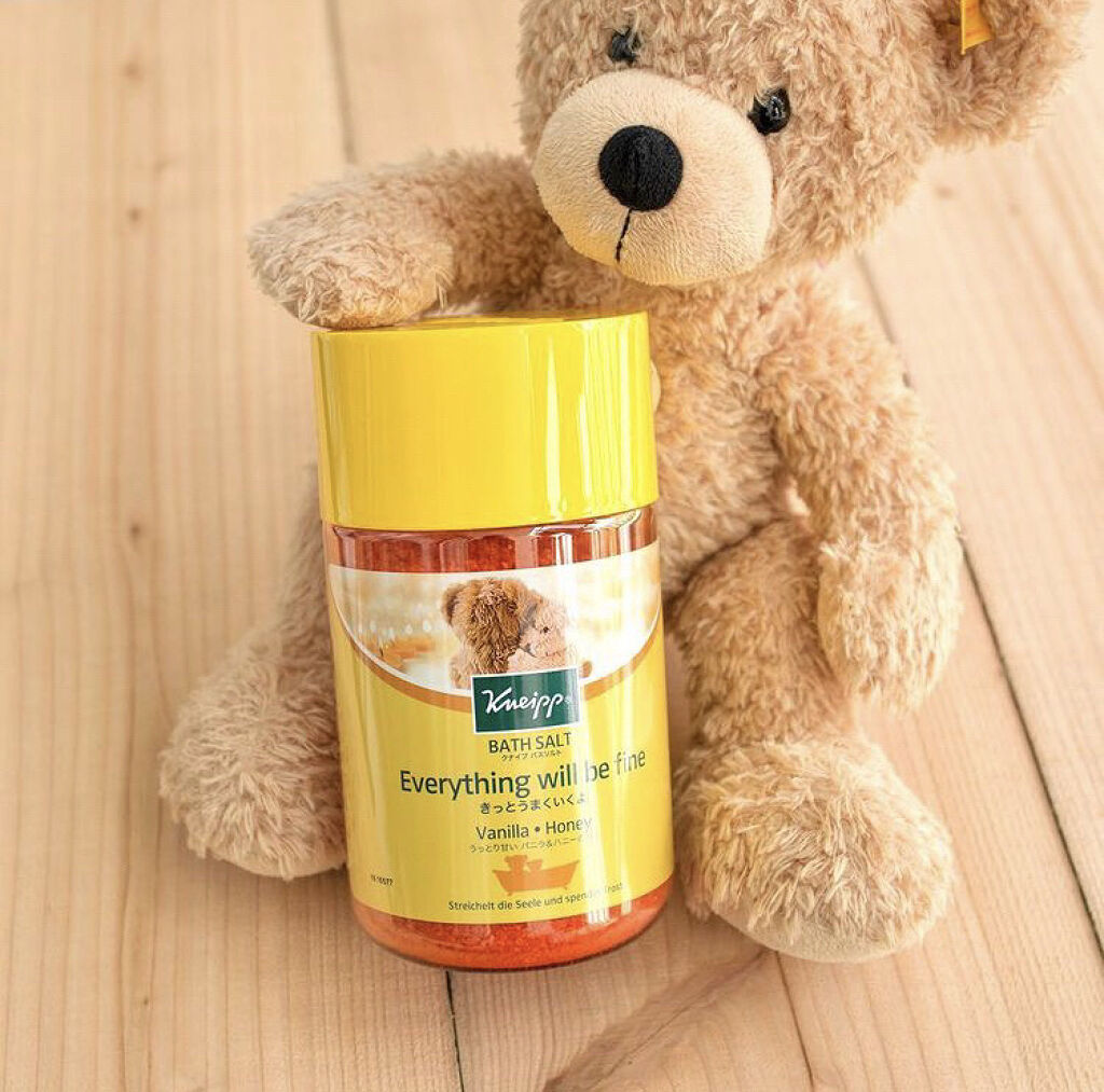 クナイプ バスソルト バニラ＆ハニーの香り/クナイプ/無機塩系入浴剤を使ったクチコミ（1枚目）