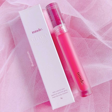 グラッセリップティント/mude/リップティントを使ったクチコミ(5枚目)