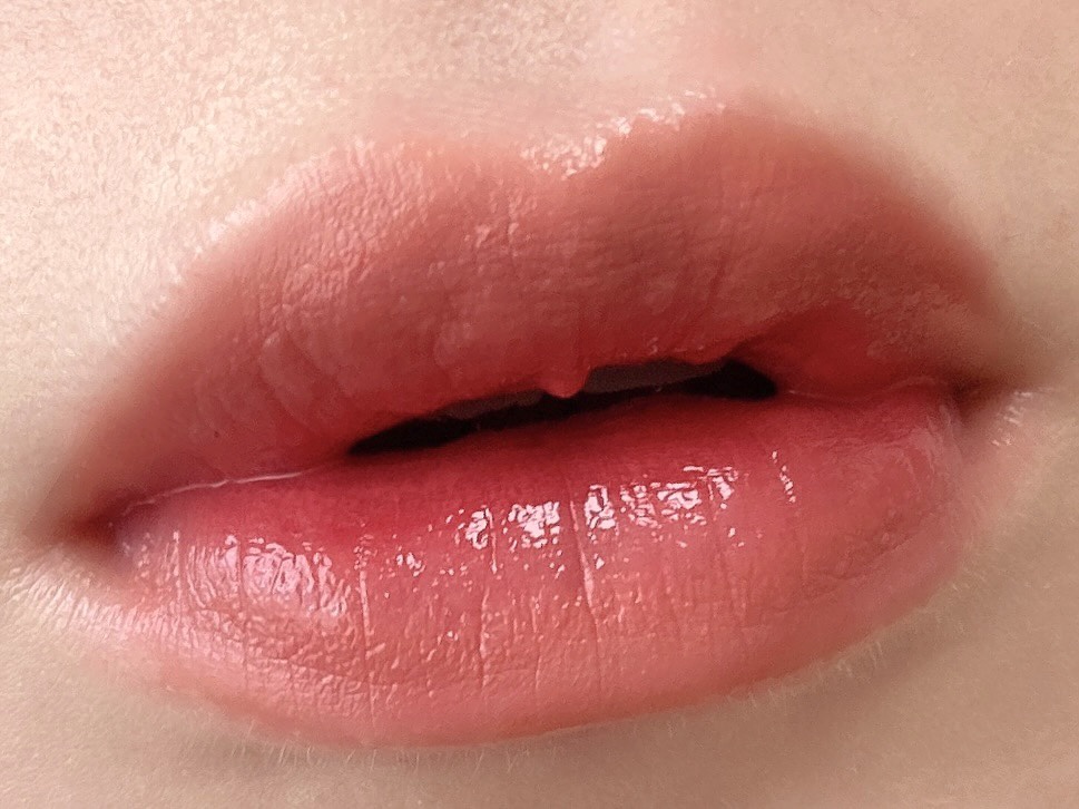 ウォーター ベアー ティント 04 オール ライト ピーチ(ALL RIGHT PEACH)/PERIPERA/リップティントを使ったクチコミ（3枚目）