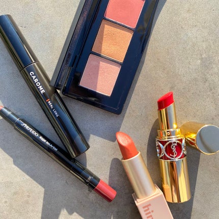 ルージュ ヴォリュプテ シャイン/YVES SAINT LAURENT BEAUTE/口紅を使ったクチコミ(1枚目)