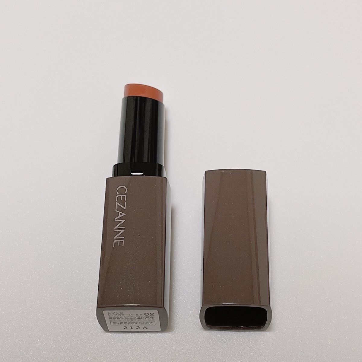 リップカラーシールド/CEZANNE/口紅を使ったクチコミ（2枚目）