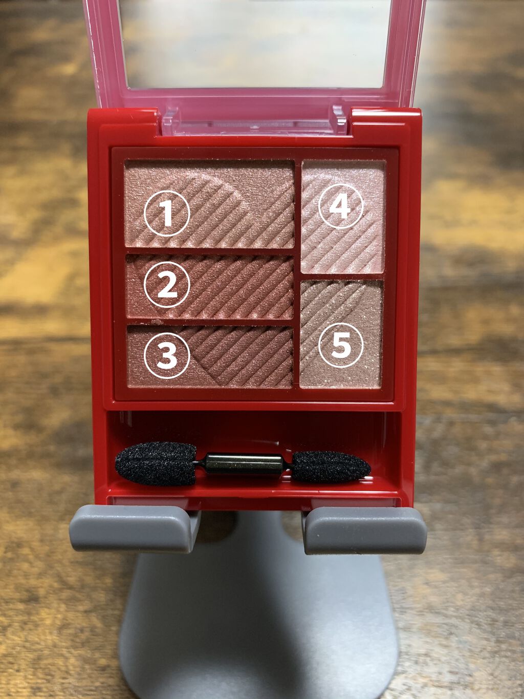 トリプルレシピアイズ/インテグレート/アイシャドウパレットを使ったクチコミ（2枚目）