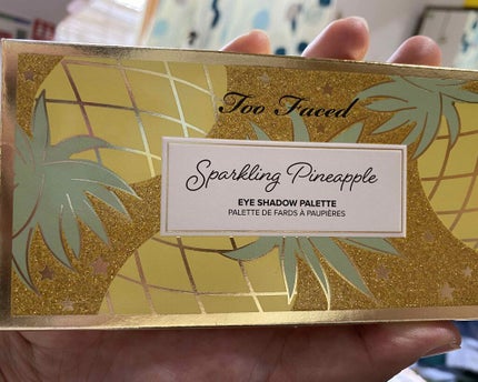 スパークリング パイナップル アイシャドウ パレット/Too Faced/アイシャドウパレットを使ったクチコミ(1枚目)