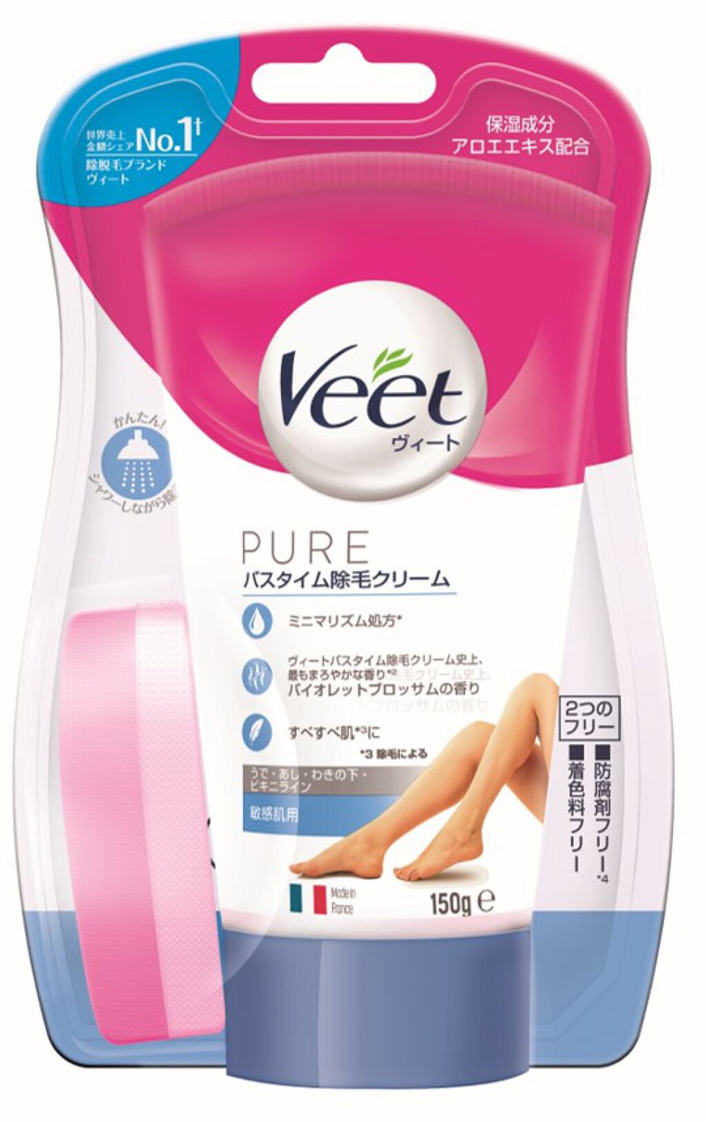 ヴィート ピュアバスタイム除毛クリーム 敏感肌用 Veet