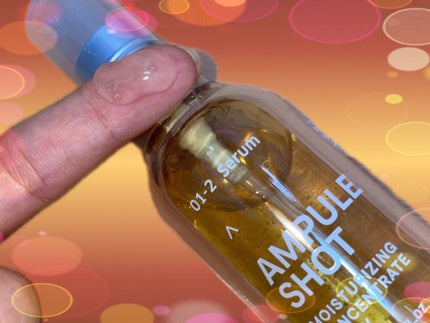 モイスチャーライジング コンセントレートグロウ セラム/AMPULE SHOT/美容液を使ったクチコミ(1枚目)