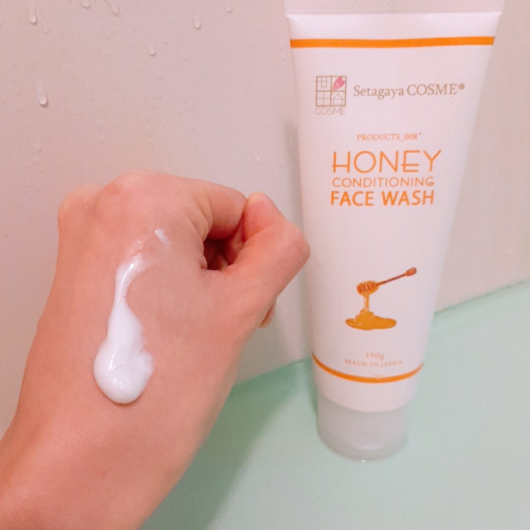 ハニーフェイスウォッシュ/世田谷コスメ/洗顔フォームを使ったクチコミ（2枚目）