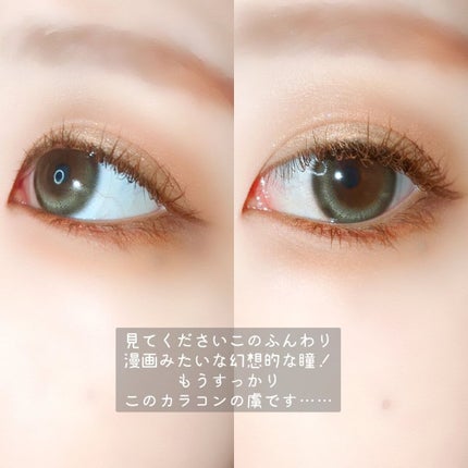 Secretive Kristen/Hapa kristin/カラーコンタクトレンズを使ったクチコミ(3枚目)