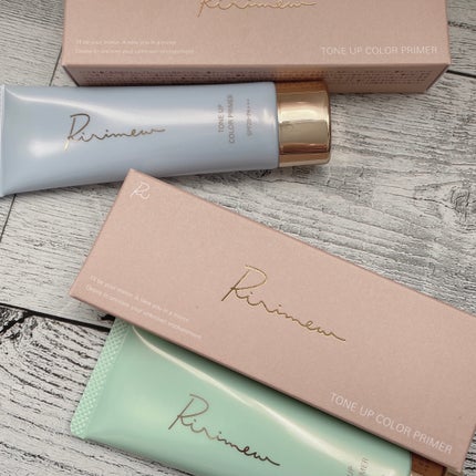 トーンアップカラープライマー /Ririmew/化粧下地を使ったクチコミ(1枚目)