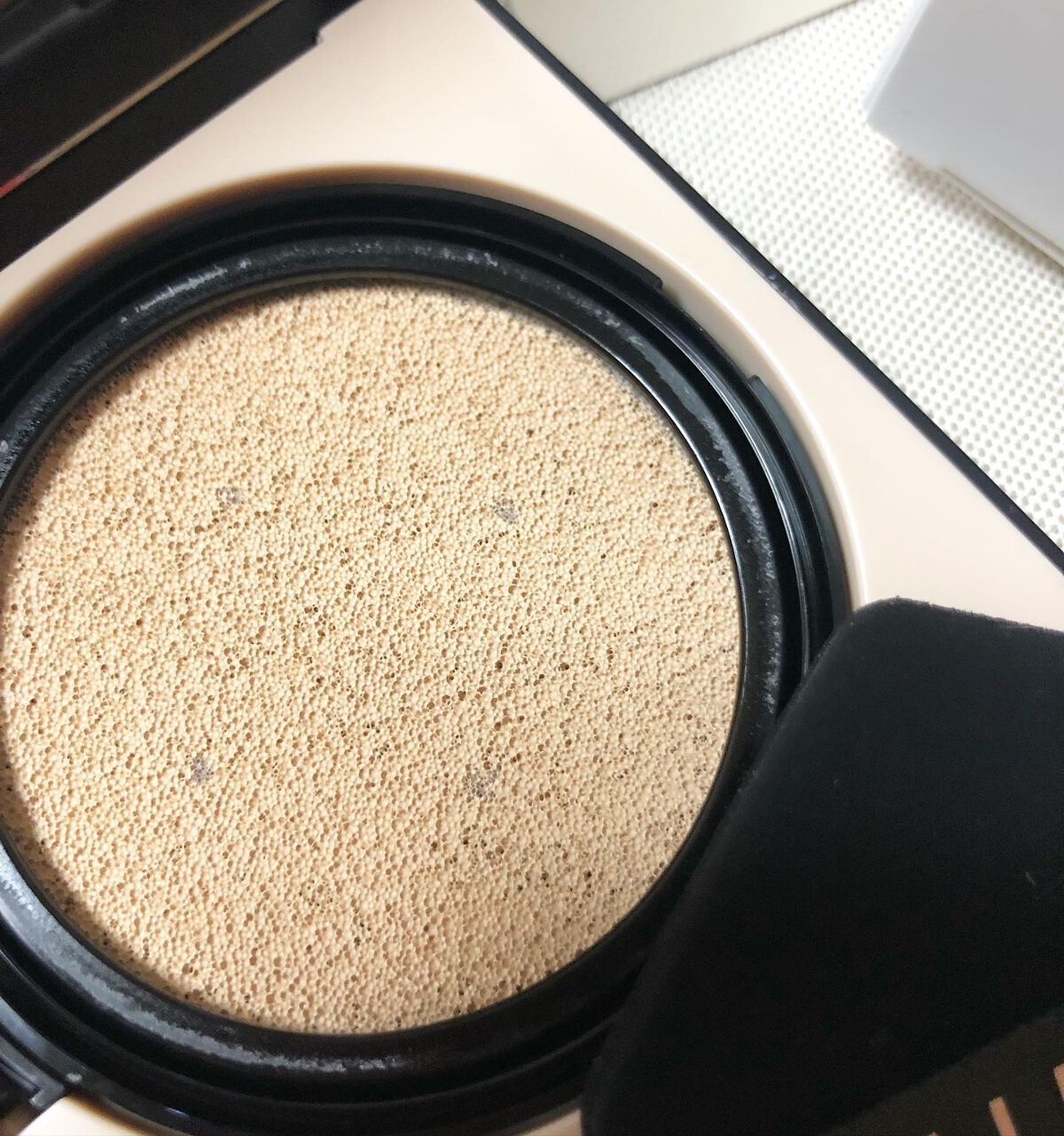 ロングラスティングコンシールフィクシングクッション /LUNA/クッションファンデーションを使ったクチコミ(2枚目)