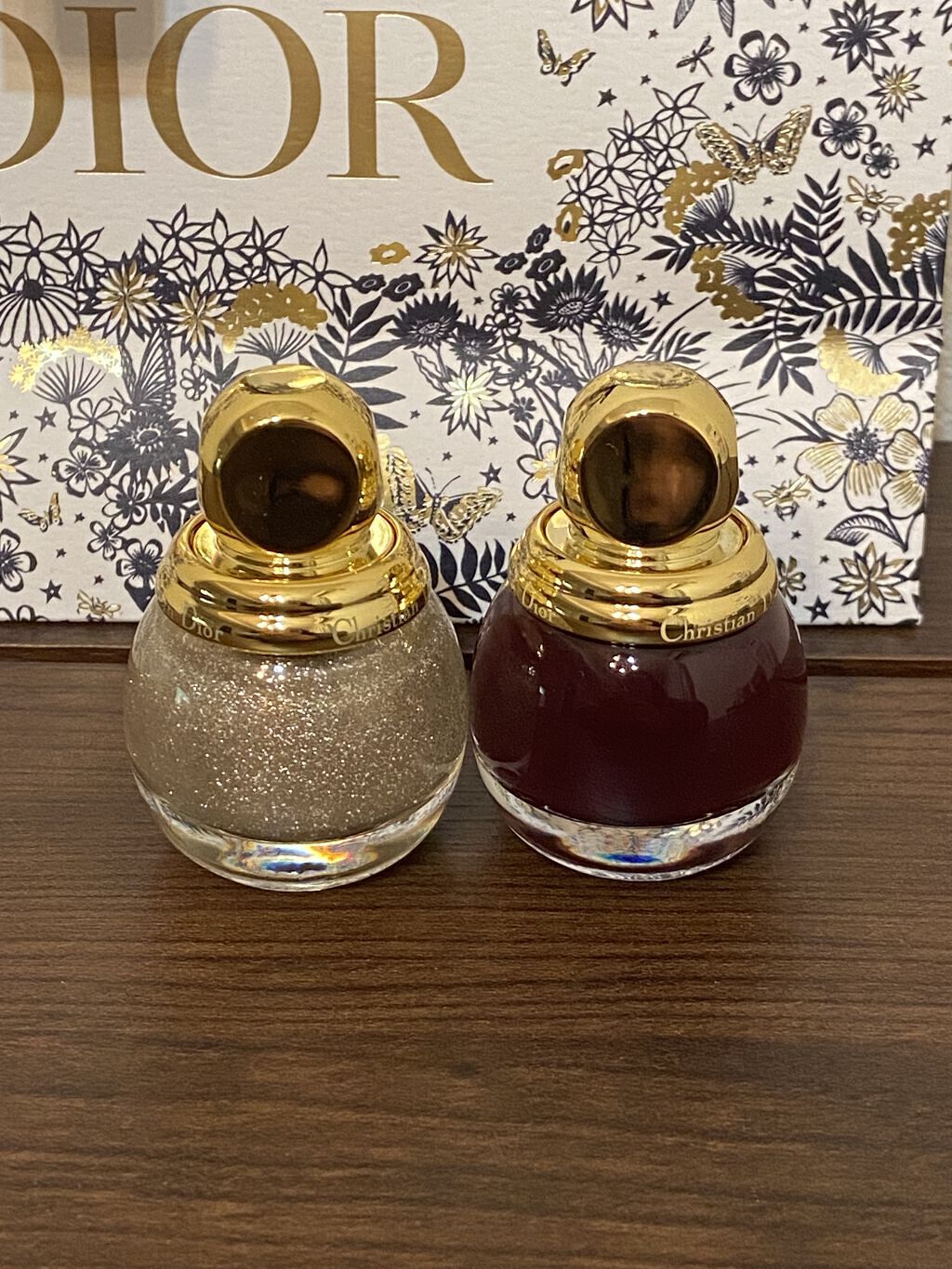 ディオリフィック グリッター トップ コート/Dior/ネイルトップコートを使ったクチコミ（1枚目）