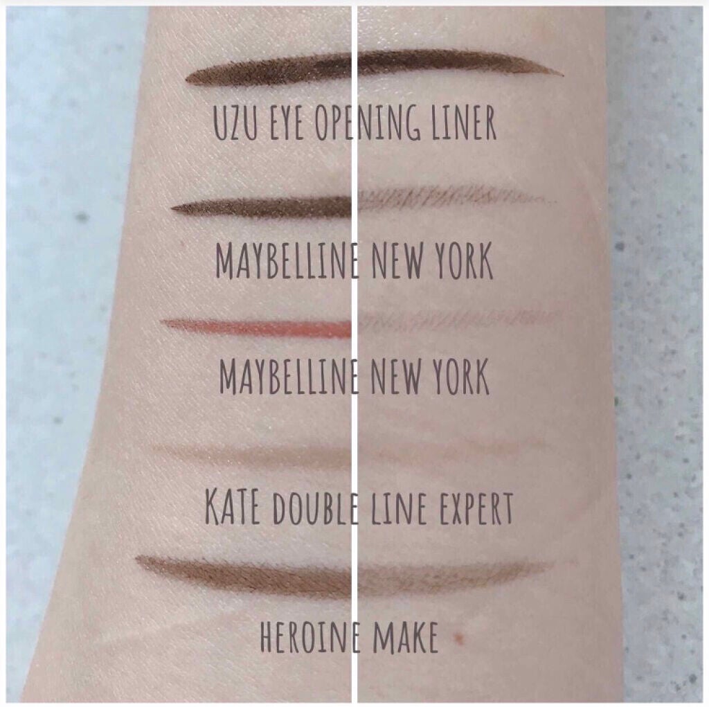 スムースリキッドアイライナー スーパーキープ/ヒロインメイク/リキッドアイライナーを使ったクチコミ(7枚目)