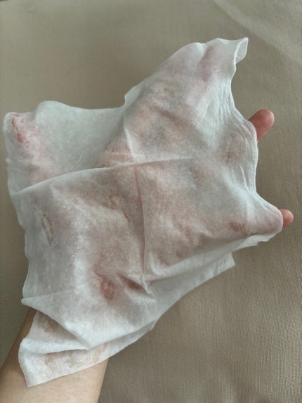 アクアセラムシートマスク/ミティア オーガニック/拭き取り化粧水を使ったクチコミ(4枚目)