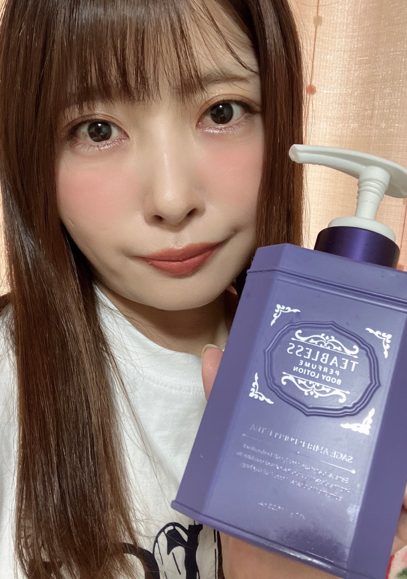 パフュームボディローション セイジアンバーパープルティー/TEABLESS/ボディローションを使ったクチコミ(3枚目)