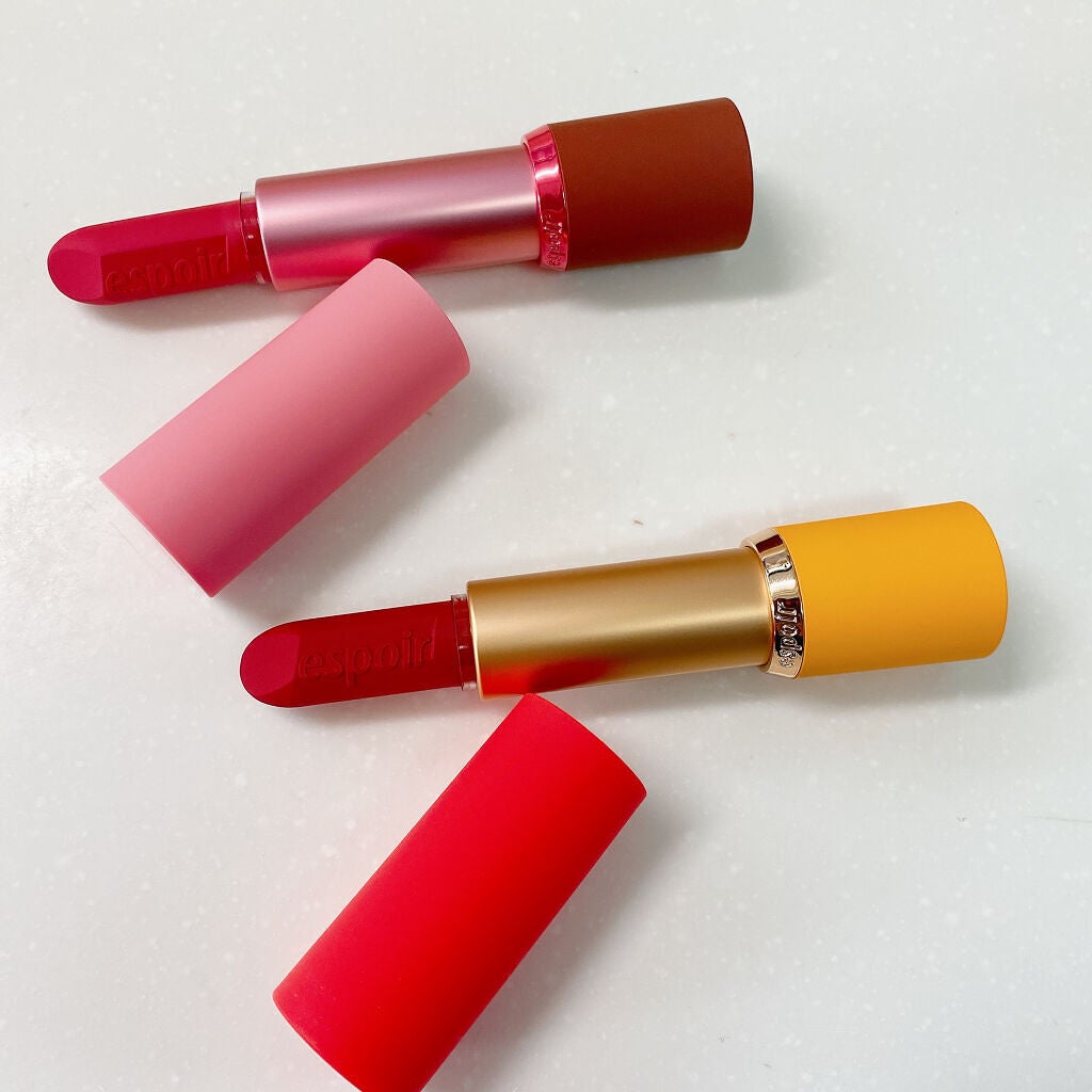 リップスティックノーウェアージェントルマット/espoir/口紅を使ったクチコミ(4枚目)