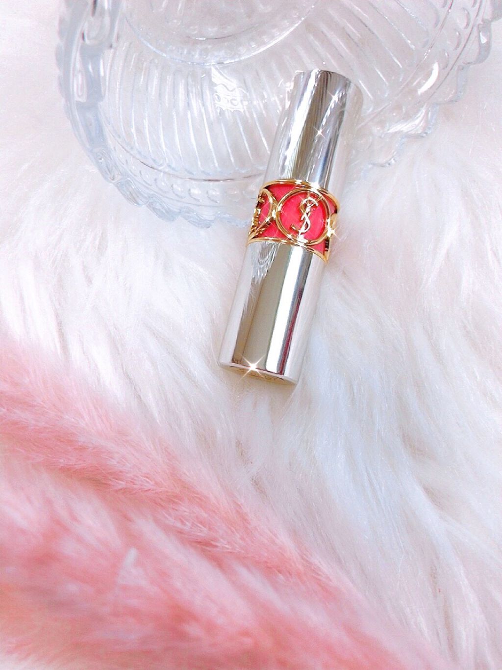 ヴォリュプテ ティントインバーム/YVES SAINT LAURENT BEAUTE/口紅を使ったクチコミ（2枚目）