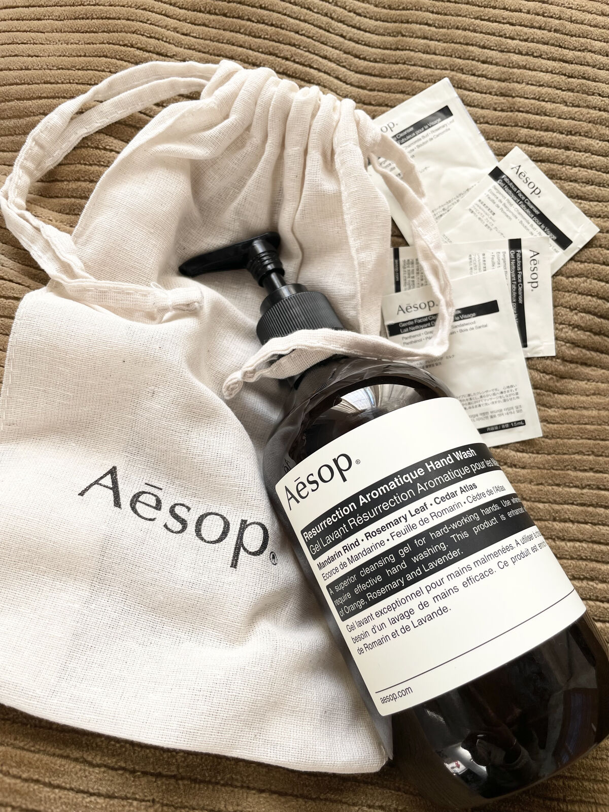 アンドラム アロマティック ハンドウォッシュ/Aesop/ハンドソープを使ったクチコミ（1枚目）