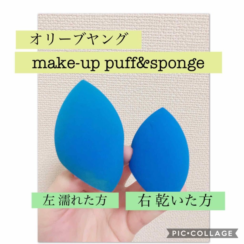 ウォータリーパフ 9個入り/fillimilli/パフ・スポンジを使ったクチコミ（3枚目）