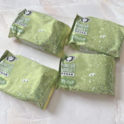 バブ モンスターバブルMEGA級 スプラッシュ泡 シトラススパークの香り/バブ/炭酸系入浴剤を使ったクチコミ(2枚目)