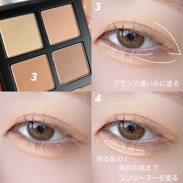 COLORFUL EYE PALETTE/NAMING./アイシャドウパレットを使ったクチコミ（3枚目）