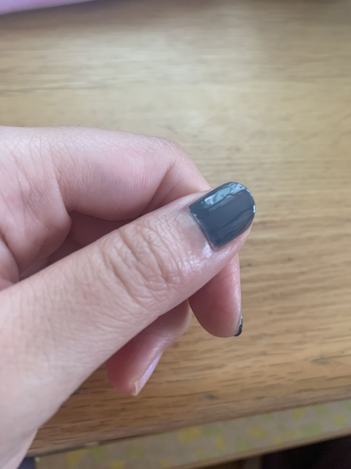 カラフルネイルズ 50 マリンネイビー/キャンメイク/マニキュアを使ったクチコミ（3枚目）