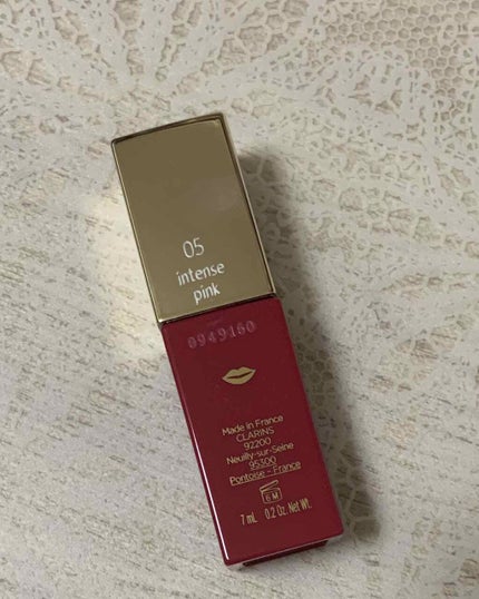 コンフォート リップオイル インテンス 05 インテンス ピンク(限定カラー)/CLARINS/リップグロスを使ったクチコミ(2枚目)