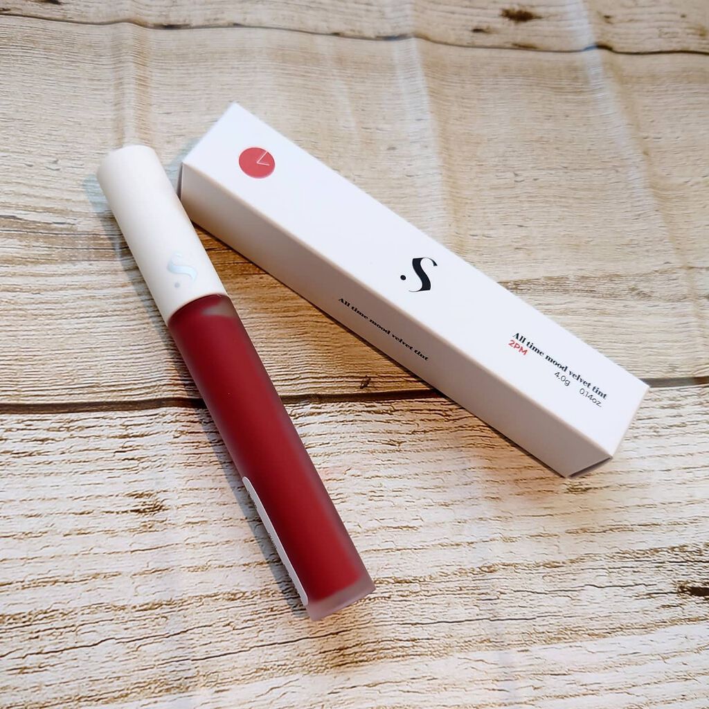 オールタイム ムード ベルベットティント/saat insight/リップティントを使ったクチコミ（1枚目）