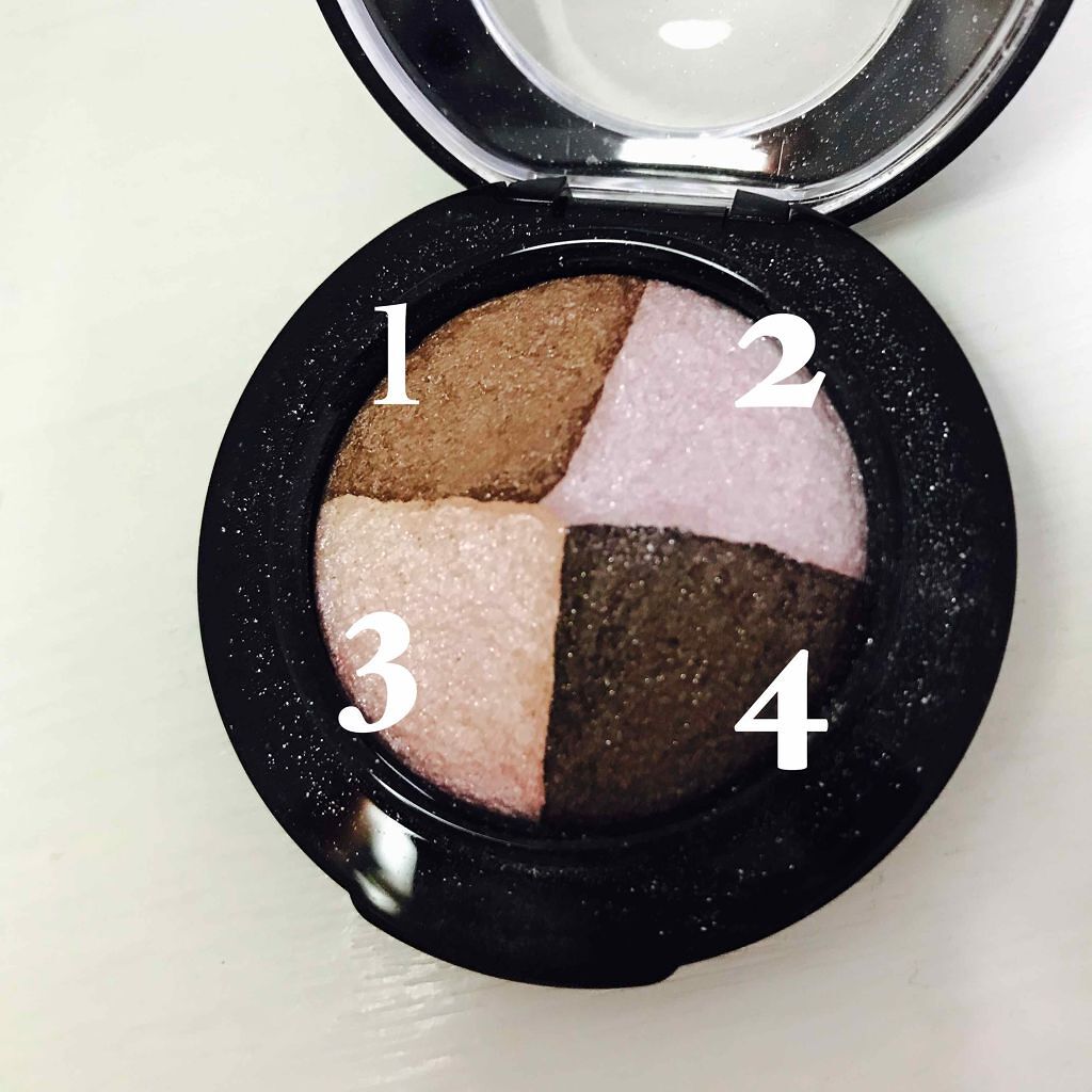 ミネラライズ アイシャドウ ピンクセンシビリティーズ/M・A・C/アイシャドウパレットを使ったクチコミ（2枚目）