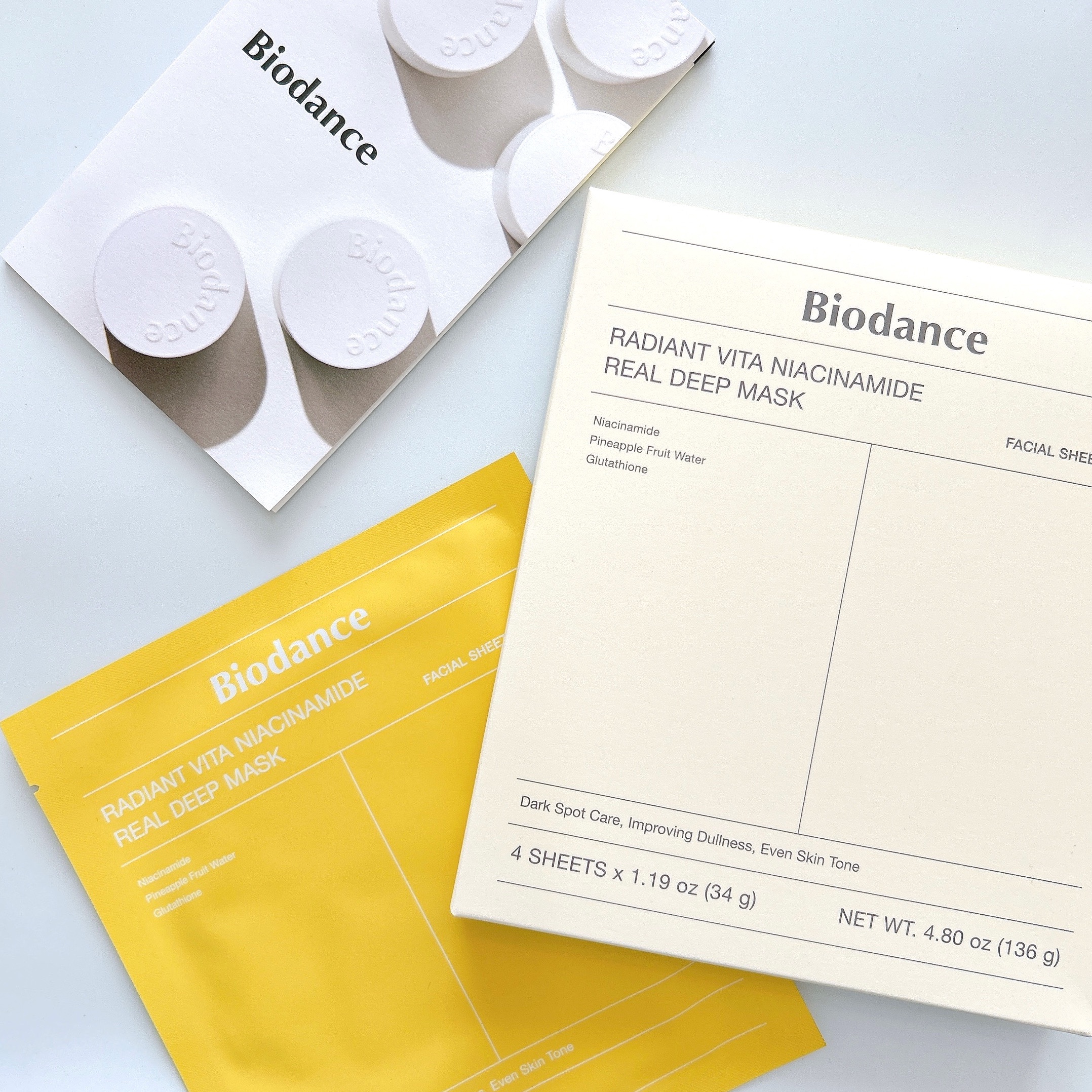 ビタナイアシンアミド リアルディープマスク/Biodance/シートマスク・パックを使ったクチコミ（1枚目）