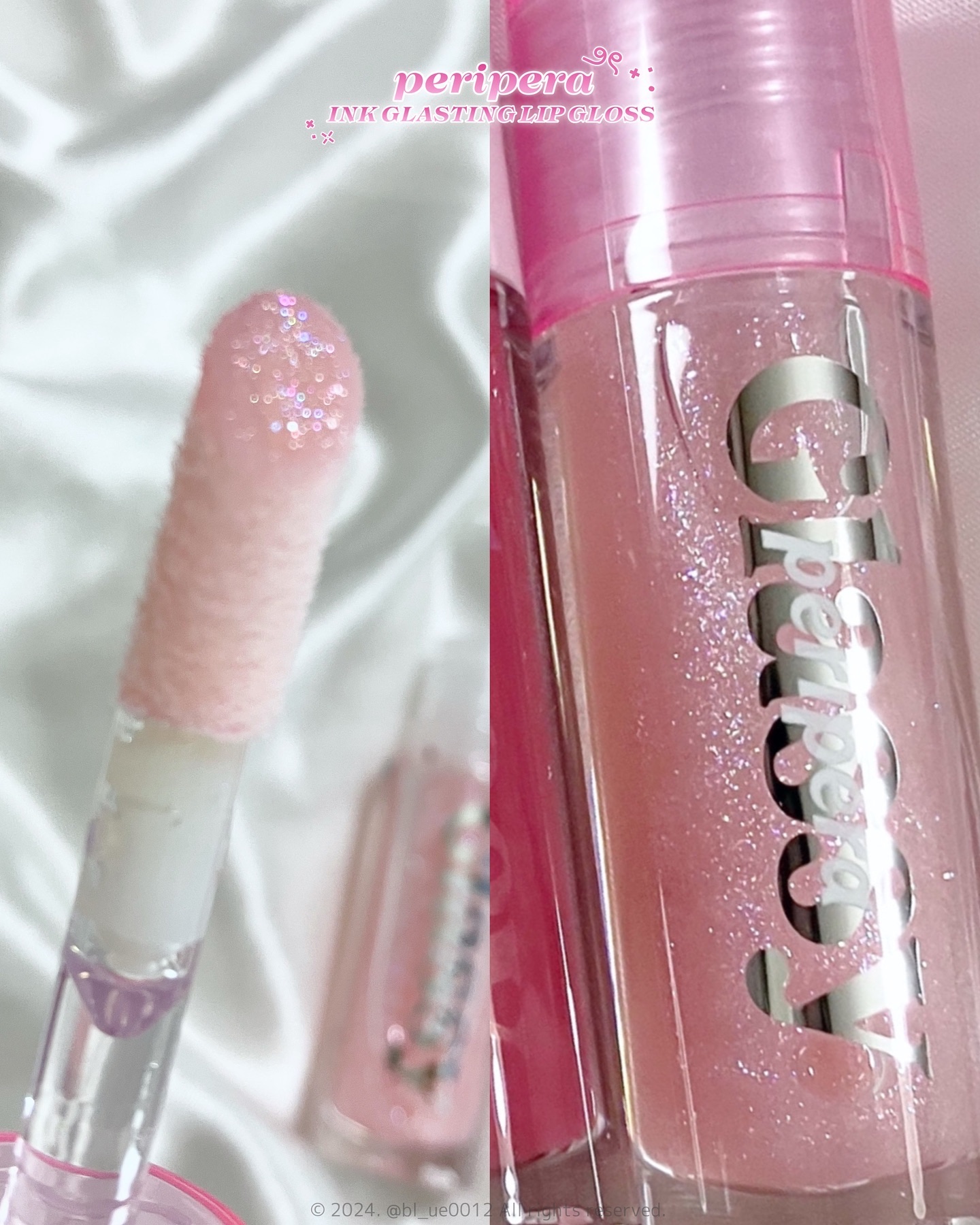 インク グラスティング リップ グロス/PERIPERA/リップグロスを使ったクチコミ（3枚目）