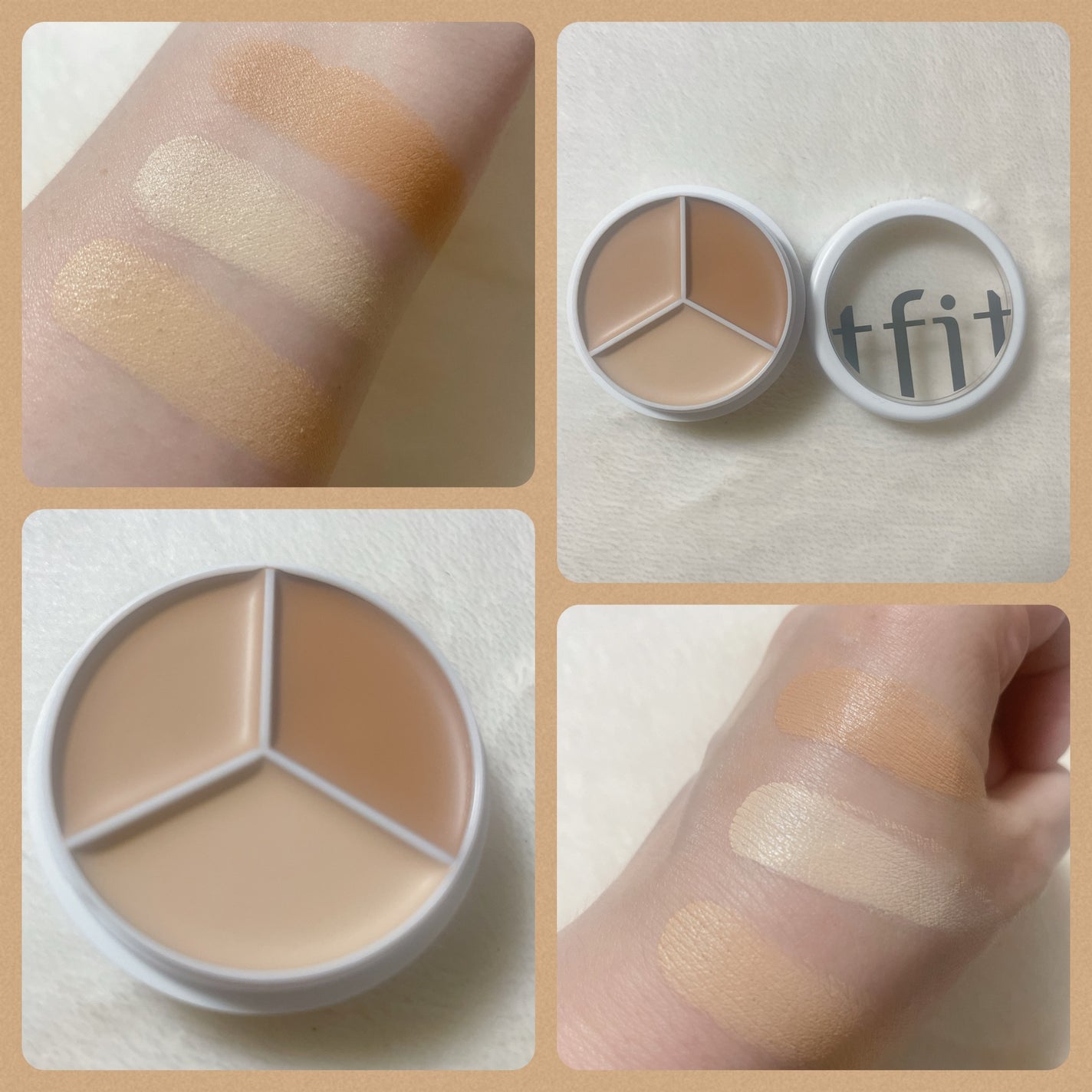 カバーアッププロコンシーラー/TFIT/パレットコンシーラーを使ったクチコミ(2枚目)