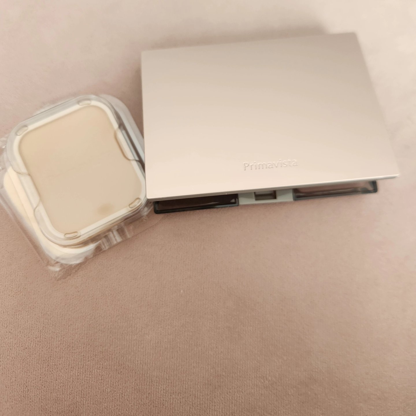 プリマヴィスタ ブライトチャージ パウダー スターターセット オークル05/プリマヴィスタ/パウダーファンデーションを使ったクチコミ（3枚目）