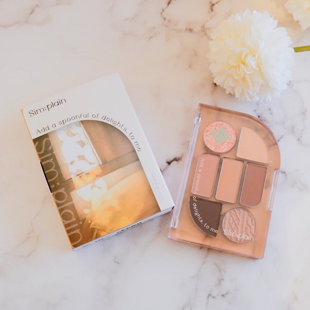 シンプレイン アイパレット/Sim;plain/アイシャドウパレットを使ったクチコミ(2枚目)