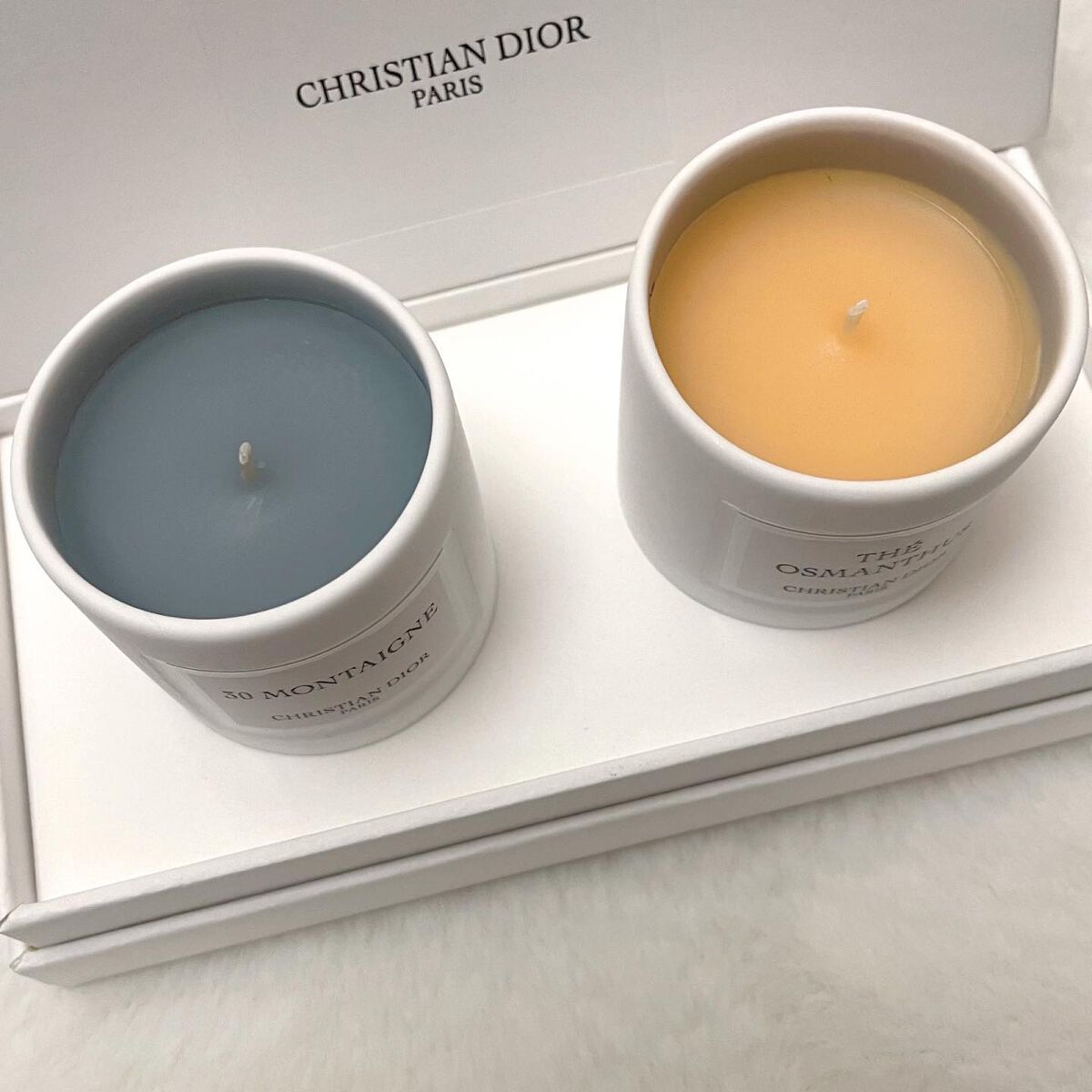 【旧】メゾン クリスチャン ディオール キャンドル 30 モンテーニュ/Dior/アロマキャンドルを使ったクチコミ(3枚目)