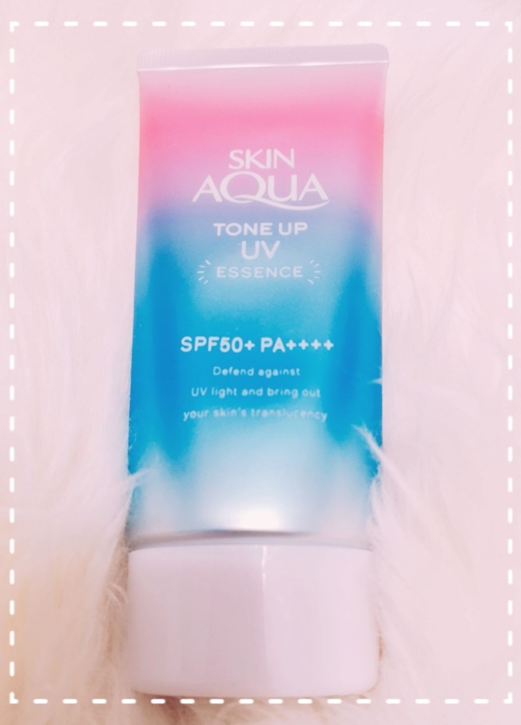 スキンアクア トーンアップUVエッセンス/スキンアクア/日焼け止めクリームを使ったクチコミ(1枚目)