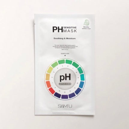 PHセンシティブマスクスージング&モイスト/SAM'U/シートマスク・パックを使ったクチコミ(1枚目)