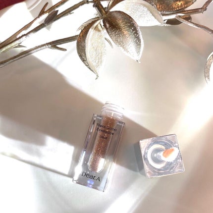 グリッターアイシャドウ/Dear.A/グリッターを使ったクチコミ(4枚目)