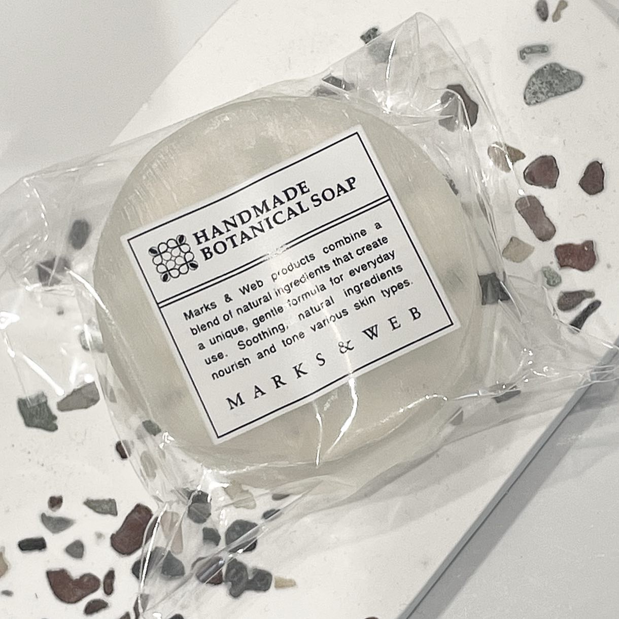 ハンドメイドボタニカルソープ/MARKS&WEB/ボディ石鹸を使ったクチコミ（1枚目）