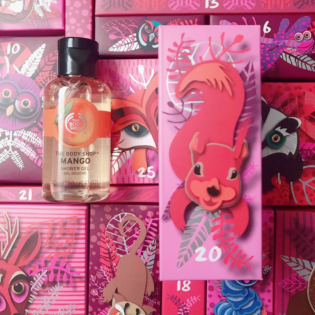 THE BODY SHOP シャワージェル マンゴーのクチコミ「The Body Shop
#アドベントカレンダー2018

DAY20
☆Mango Sho.....」（1枚目）