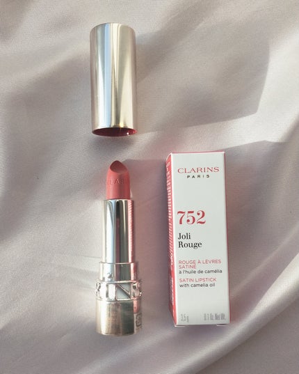 ジョリ ルージュ イドラタン/CLARINS/口紅を使ったクチコミ(4枚目)