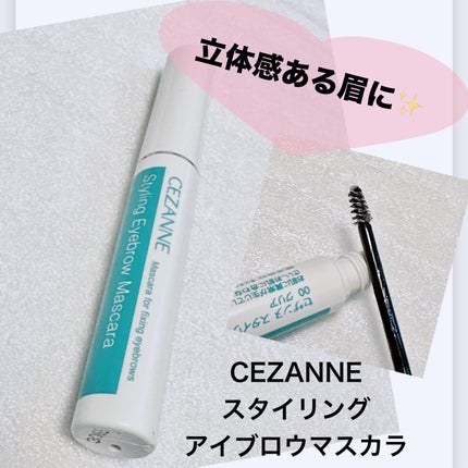 スタイリングアイブロウマスカラ/CEZANNE/眉マスカラを使ったクチコミ(1枚目)
