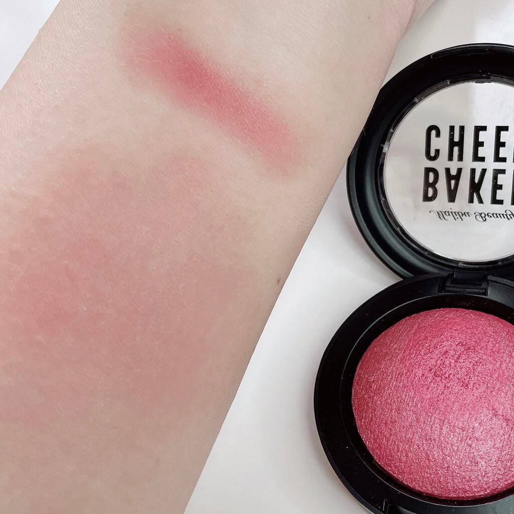 ベイクドチーク/マリブビューティー/パウダーチークを使ったクチコミ(3枚目)