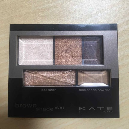 ブラウンシェードアイズN/KATE/アイシャドウパレットを使ったクチコミ(1枚目)